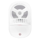 90 Degree Folding Electric Fan 2 in1 Portable Humidifying Electric Fan for Home OfficeWhite - Extra Image