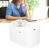 90 Degree Folding Electric Fan 2 in1 Portable Humidifying Electric Fan for Home OfficeWhite