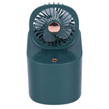 90 Degree Folding Electric Fan 2 in1 Portable Humidifying Electric Fan for Home OfficeDark Blue