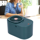 90 Degree Folding Electric Fan 2 in1 Portable Humidifying Electric Fan for Home OfficeDark Blue