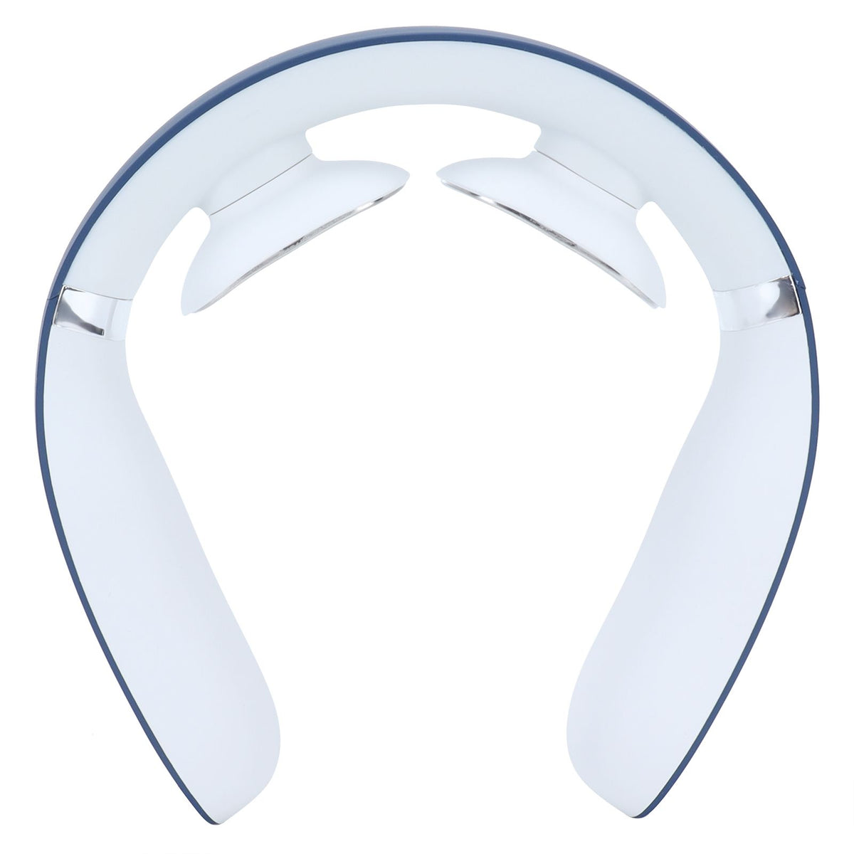 Neck Massager USB Charging Mini Intelligent Holographic Pulsed Shoulder Therapy Machine Blue