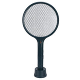 2 in 1 Mosquito Killer Lamp Electric Fly Swatter Mosquito Racket USB Charging for Home(Base de charge support mural )