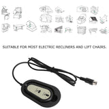Electric Recliner Controller Sofa Lift 2 Button Hand Switch Controller 5 Pin for Furniture