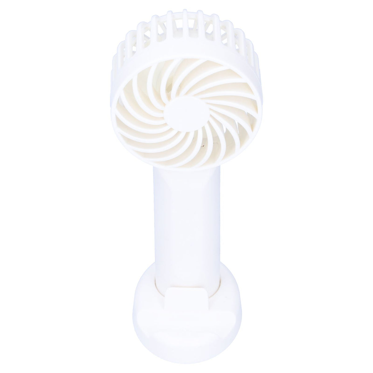 3‑Gear Adjustable Fan Portable Handheld Mobile Phone Holder Electric Fan for DormitoryWhite