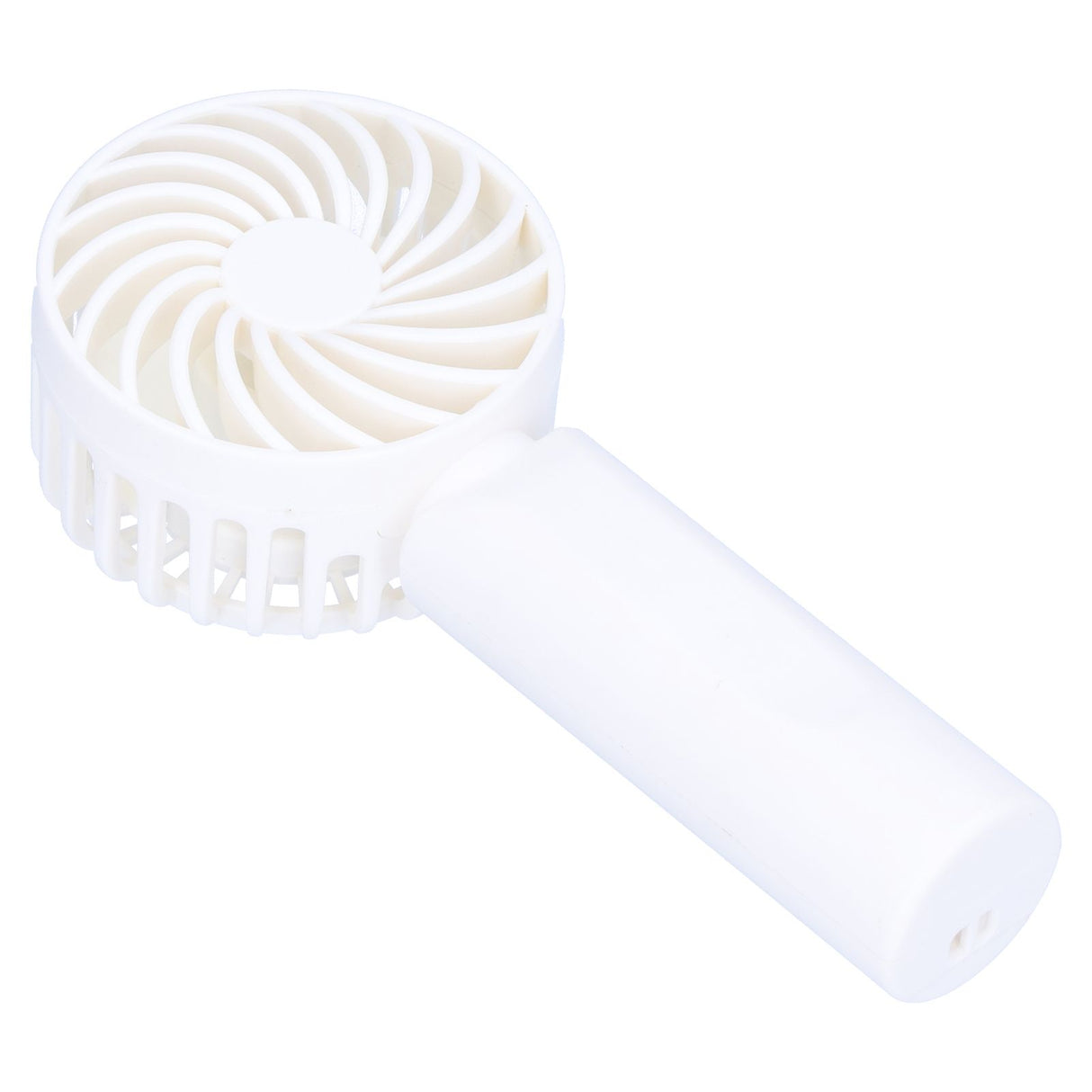 3‑Gear Adjustable Fan Portable Handheld Mobile Phone Holder Electric Fan for DormitoryWhite