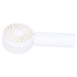 3‑Gear Adjustable Fan Portable Handheld Mobile Phone Holder Electric Fan for DormitoryWhite - Extra Image
