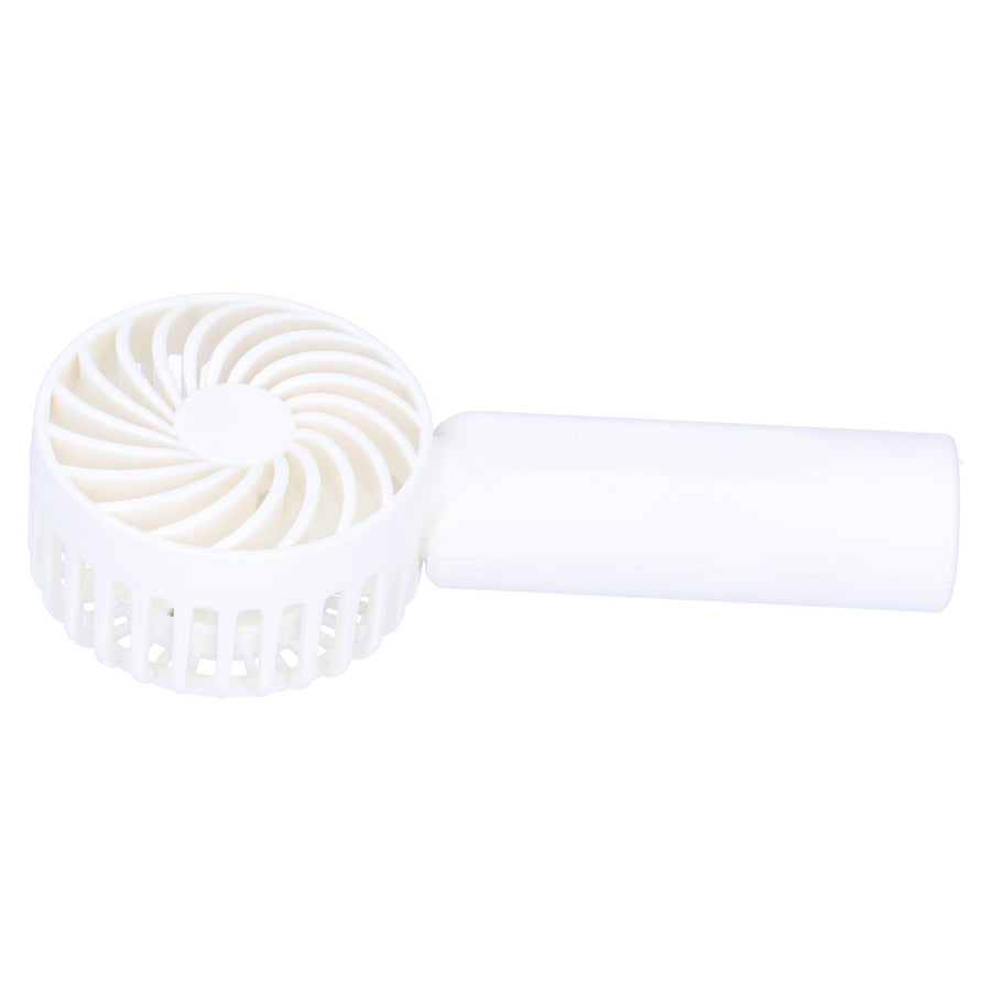 3‑Gear Adjustable Fan Portable Handheld Mobile Phone Holder Electric Fan for DormitoryWhite