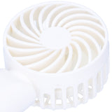 3‑Gear Adjustable Fan Portable Handheld Mobile Phone Holder Electric Fan for DormitoryWhite - Extra Image
