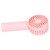3‑Gear Adjustable Fan Portable Handheld Mobile Phone Holder Electric Fan for DormitoryPink