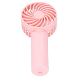 3‑Gear Adjustable Fan Portable Handheld Mobile Phone Holder Electric Fan for DormitoryPink - Extra Image