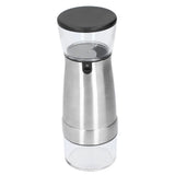 Stainless Steel Electric Grinder USB Charging Automatic Pepper Coffee Bean Crusher for Home Use