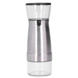 Stainless Steel Electric Grinder USB Charging Automatic Pepper Coffee Bean Crusher for Home Use