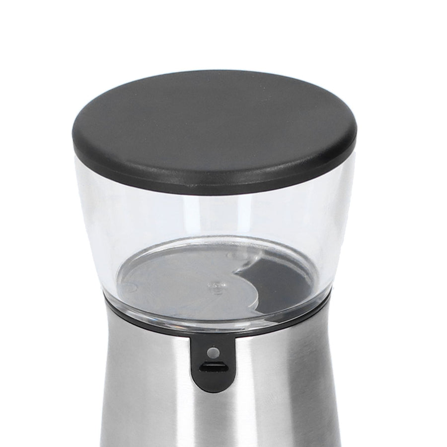 Stainless Steel Electric Grinder USB Charging Automatic Pepper Coffee Bean Crusher for Home Use