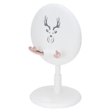 Cute Mobile Phone Holder Folding Mobile Phone Desktop Bracket for Live BroadcastWhite