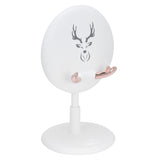 Cute Mobile Phone Holder Folding Mobile Phone Desktop Bracket for Live BroadcastWhite