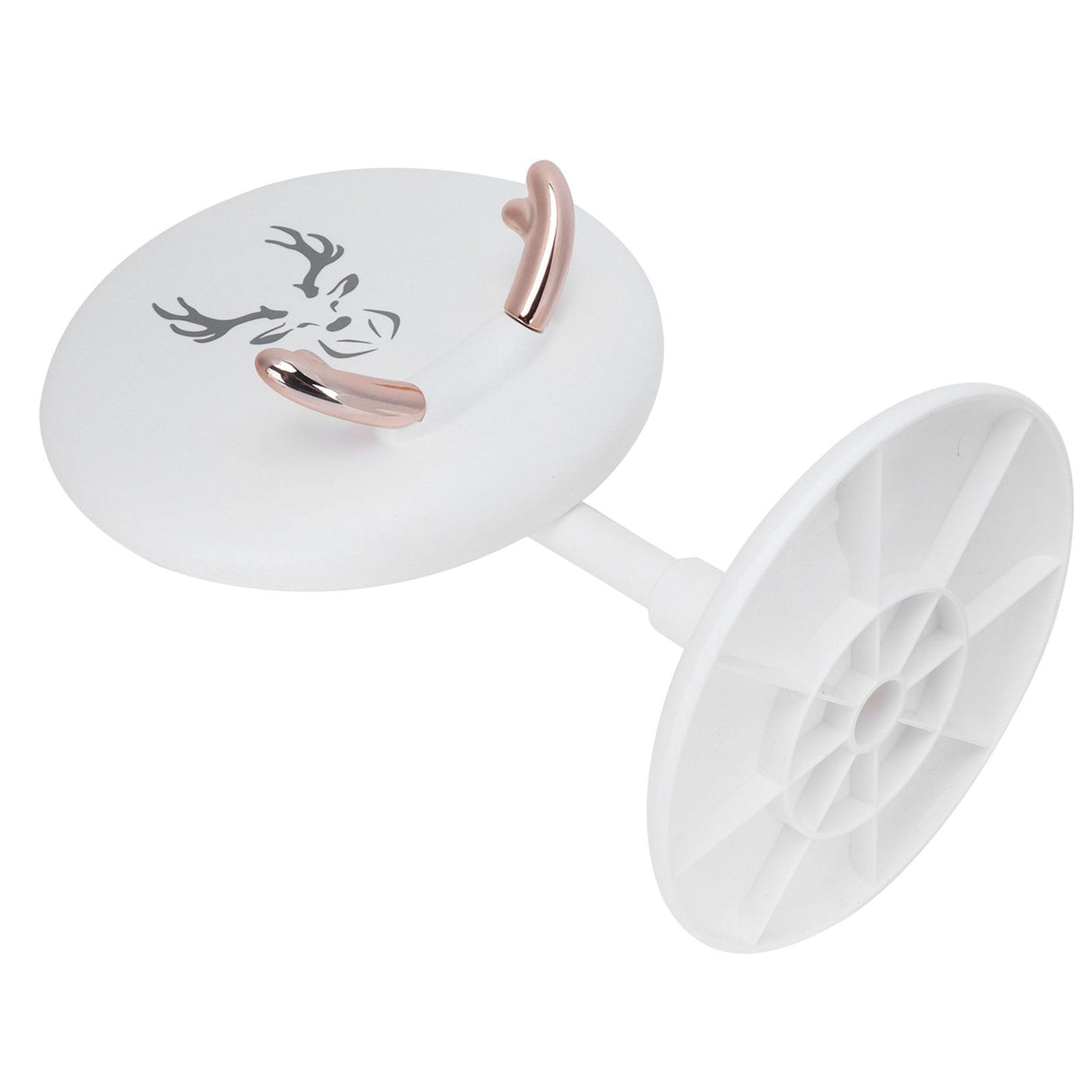Cute Mobile Phone Holder Folding Mobile Phone Desktop Bracket for Live BroadcastWhite