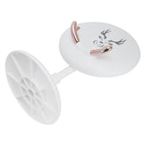 Cute Mobile Phone Holder Folding Mobile Phone Desktop Bracket for Live BroadcastWhite