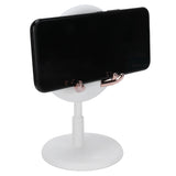 Cute Mobile Phone Holder Folding Mobile Phone Desktop Bracket for Live BroadcastWhite