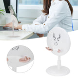 Cute Mobile Phone Holder Folding Mobile Phone Desktop Bracket for Live BroadcastWhite