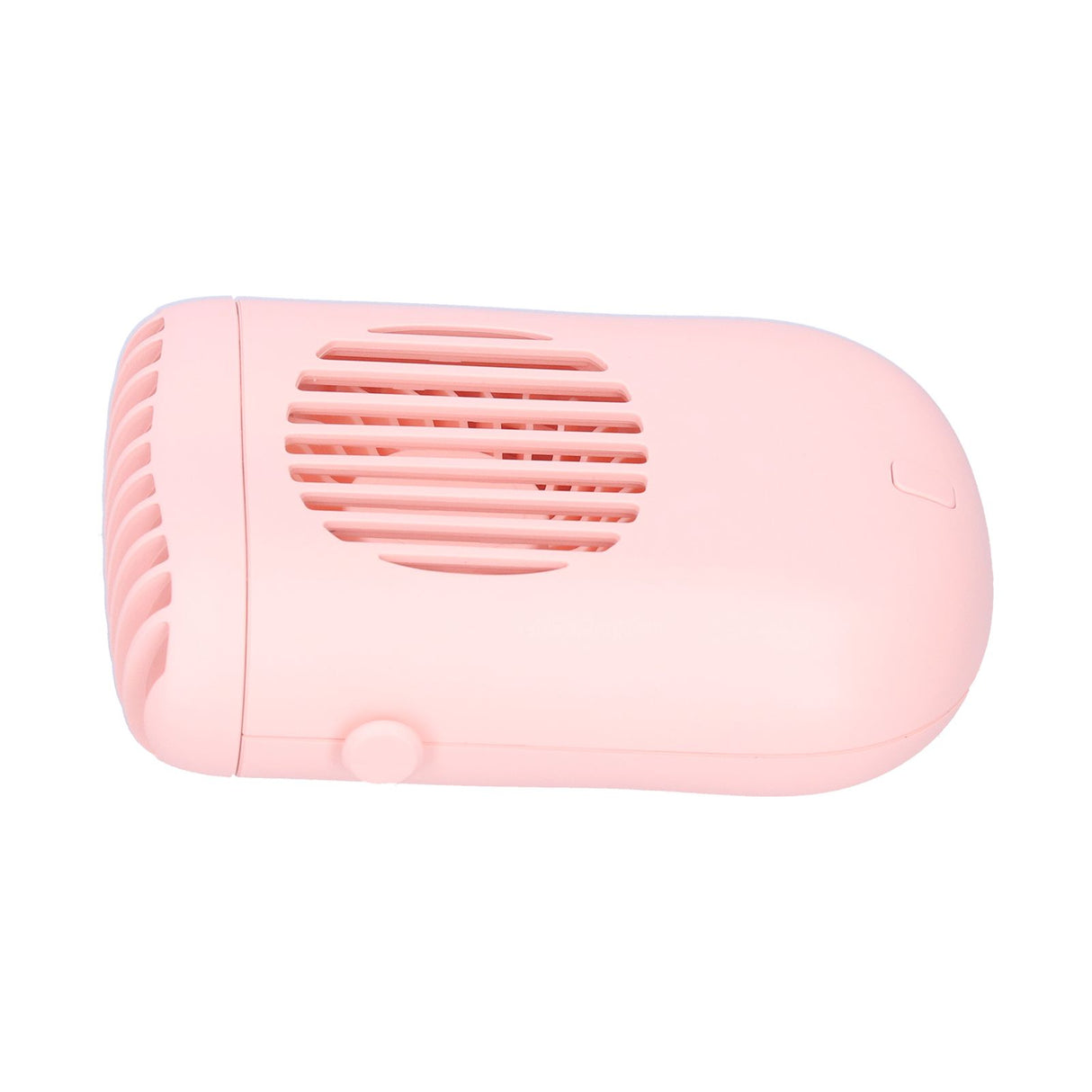 Hand-Held Mini Fan USB Charging Waist Hanging Fan for Home Office Traveling Pink