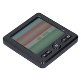 LCD Electronic Alarm Clock Temperature Humidity Monitoring Alarm for Indoor Home UseBlack - Extra Image