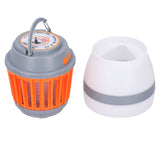 Mosquito Killer Lamp Portable IP67 Waterproof Insect Repeller for Outdoor Camping Picnic(Mosquito Lamp Solar Panel )