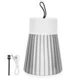 Mosquito Killer Light Handheld Electronic Ultraviolet Mosquito Killer for Home Outdoor UseGray White
