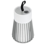 Mosquito Killer Light Handheld Electronic Ultraviolet Mosquito Killer for Home Outdoor UseGray White - Front View