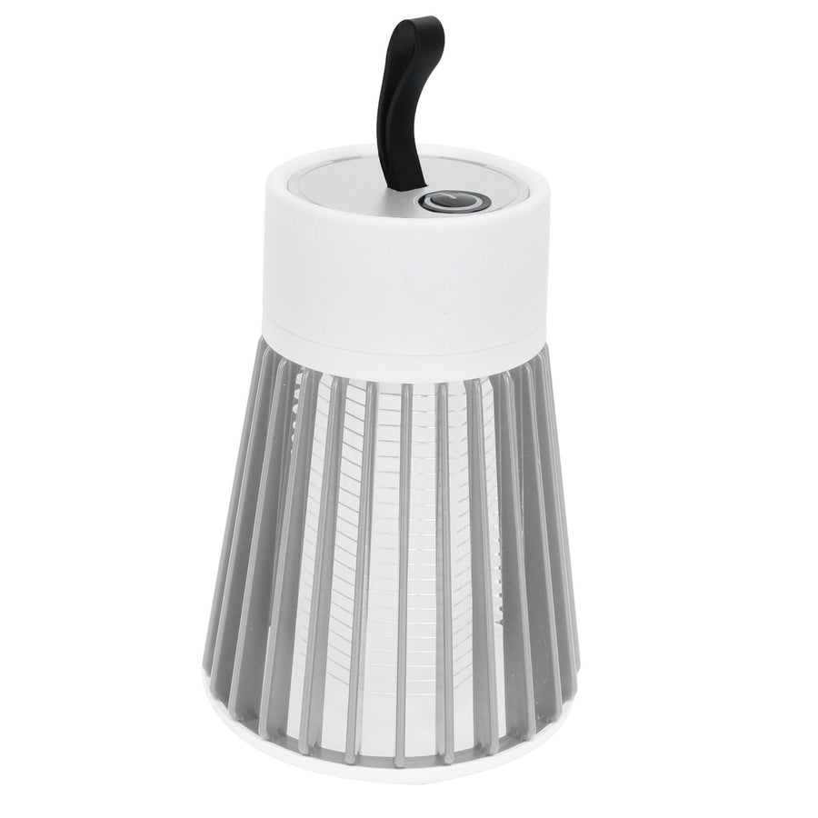 Mosquito Killer Light Handheld Electronic Ultraviolet Mosquito Killer for Home Outdoor UseGray White