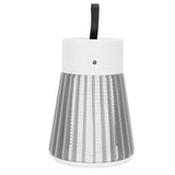 Mosquito Killer Light Handheld Electronic Ultraviolet Mosquito Killer for Home Outdoor UseGray White - Low Angle