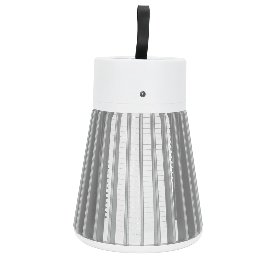 Mosquito Killer Light Handheld Electronic Ultraviolet Mosquito Killer for Home Outdoor UseGray White