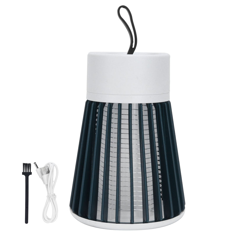 Mosquito Killer Light Handheld Electronic Ultraviolet Mosquito Killer for Home Outdoor UseGreen White