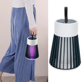 Mosquito Killer Light Handheld Electronic Ultraviolet Mosquito Killer for Home Outdoor UseGreen White