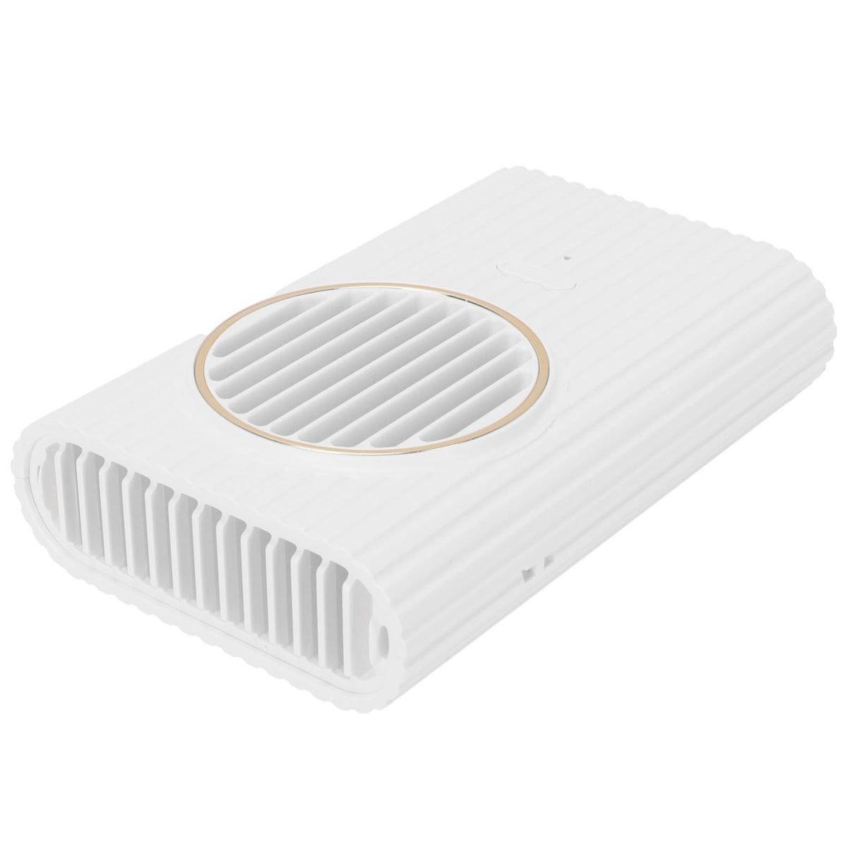 Desktop Hanging Neck Handheld Fan USB Charging Portable Mini Fan for Office BedroomWhite