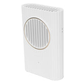 Desktop Hanging Neck Handheld Fan USB Charging Portable Mini Fan for Office BedroomWhite