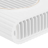 Desktop Hanging Neck Handheld Fan USB Charging Portable Mini Fan for Office BedroomWhite - Extra Image