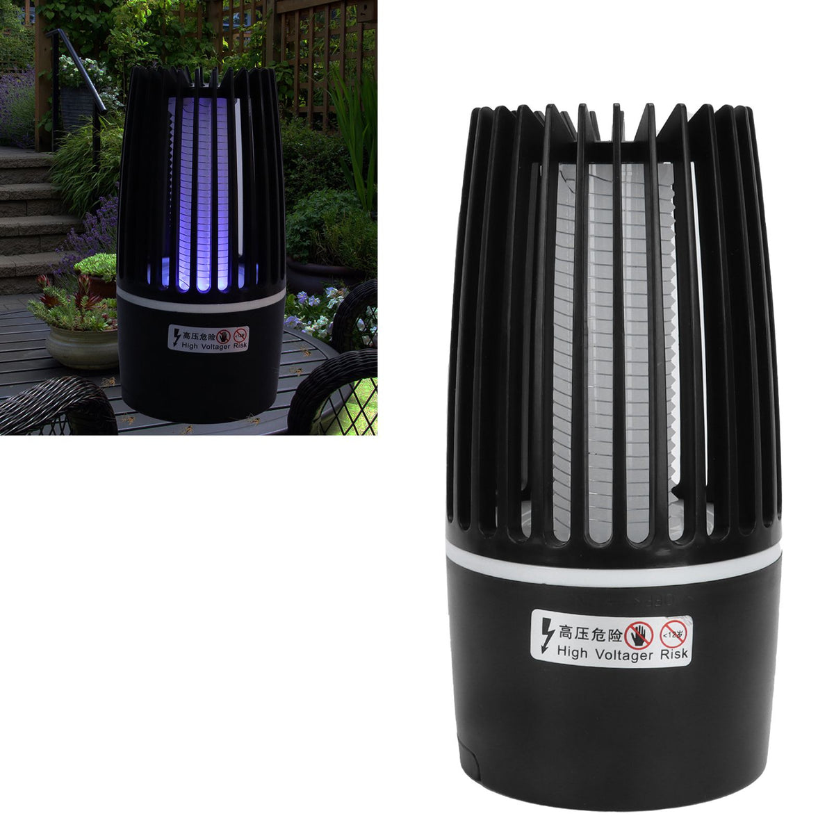 Electric Mosquito Killer Lamp Outdoor USB Powered Mosquito Killing Light for Home Indoor