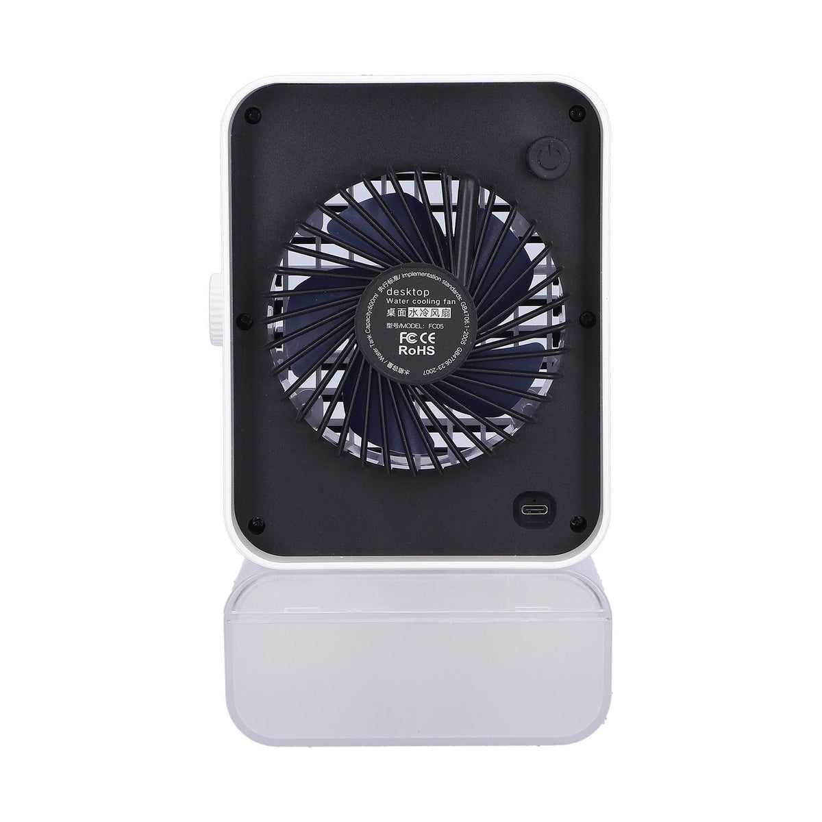 Detachable Desktop Air Conditioner Fan USB Powered Small Air Cooler Spray Fan for Home