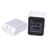 Detachable Desktop Air Conditioner Fan USB Powered Small Air Cooler Spray Fan for Home - Rear View