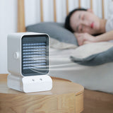 Detachable Desktop Air Conditioner Fan USB Powered Small Air Cooler Spray Fan for Home - Extra Image