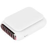 USB Charging Silent Neck Fan Portable Handheld Electric Fan for Outdoor Desktop HomeWhite