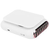 USB Charging Silent Neck Fan Portable Handheld Electric Fan for Outdoor Desktop HomeWhite