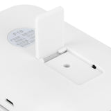 USB Charging Silent Neck Fan Portable Handheld Electric Fan for Outdoor Desktop HomeWhite