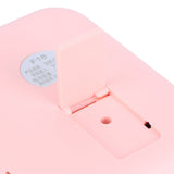 USB Charging Silent Neck Fan Portable Handheld Electric Fan for Outdoor Desktop HomePink
