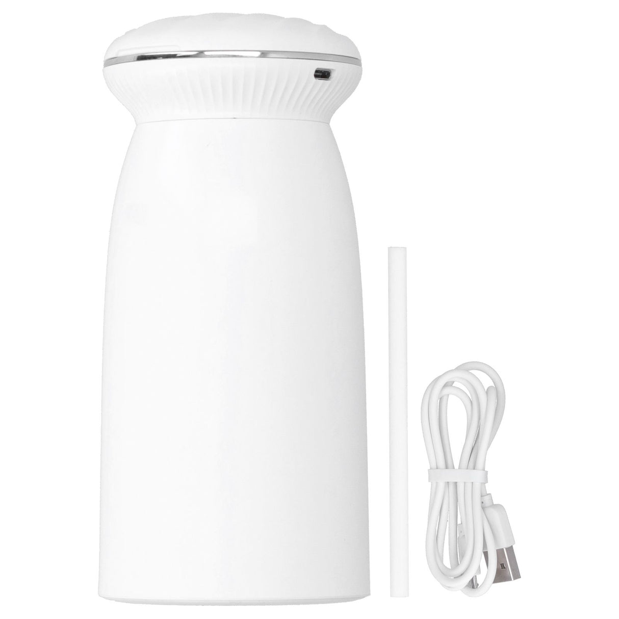 350ml White Car Humidifier Portable USB Powered with Ambient Night Light and Mirror Humidifier