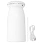 350ml White Car Humidifier Portable USB Powered with Ambient Night Light and Mirror Humidifier