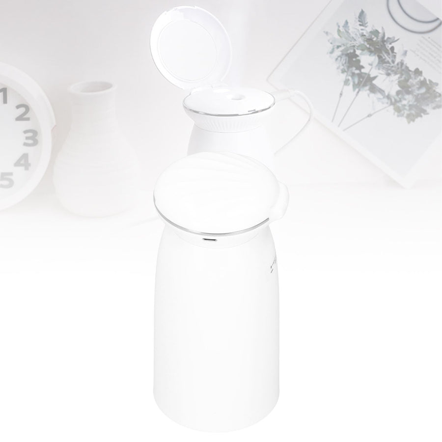 350ml White Car Humidifier Portable USB Powered with Ambient Night Light and Mirror Humidifier
