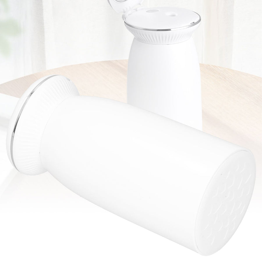 350ml White Car Humidifier Portable USB Powered with Ambient Night Light and Mirror Humidifier