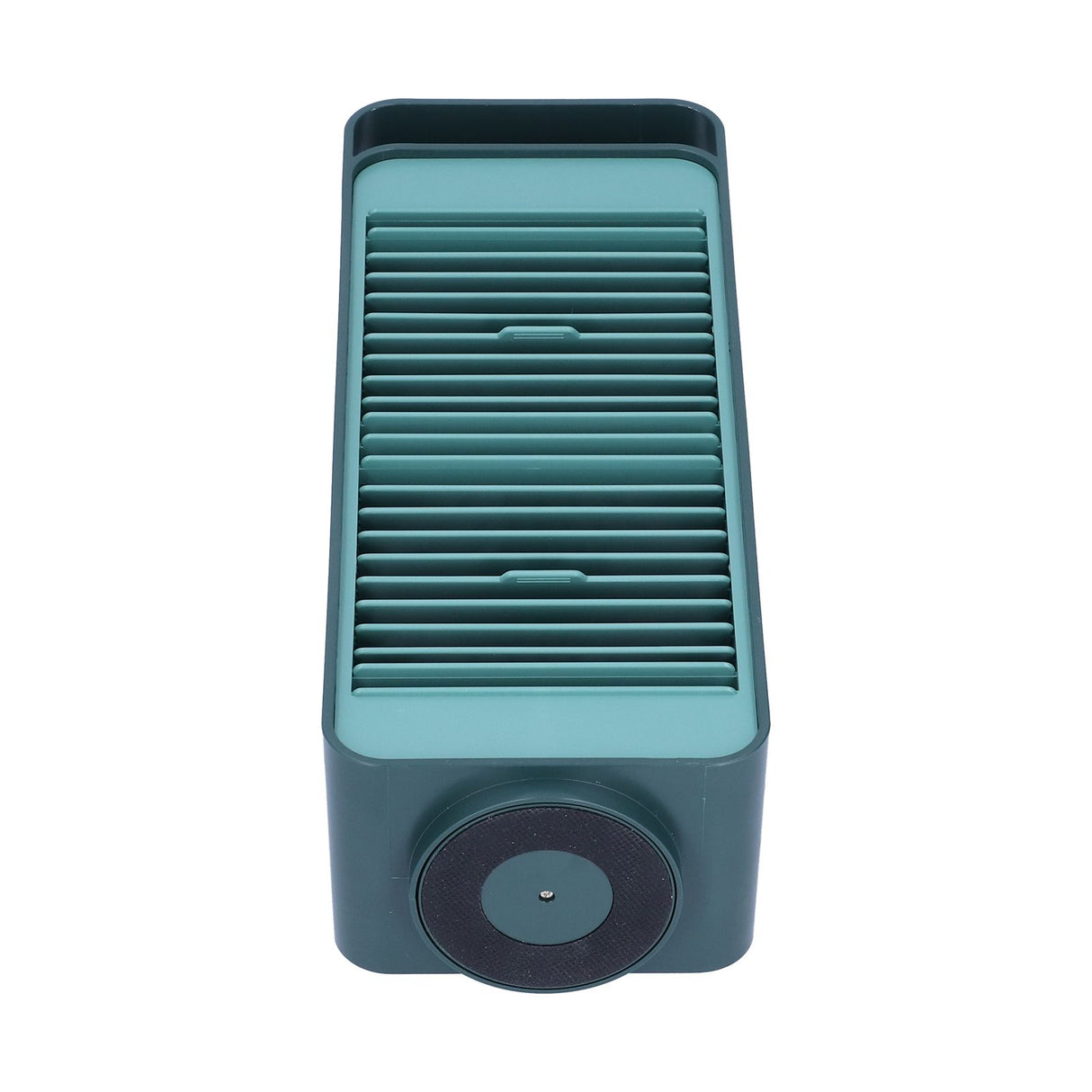 Double Fan Blade Rotating Fan USB Charging Desktop Electric Fan for Office Home DormitoryGreen