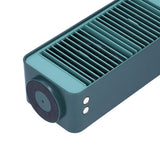 Double Fan Blade Rotating Fan USB Charging Desktop Electric Fan for Office Home DormitoryGreen - Extra Image